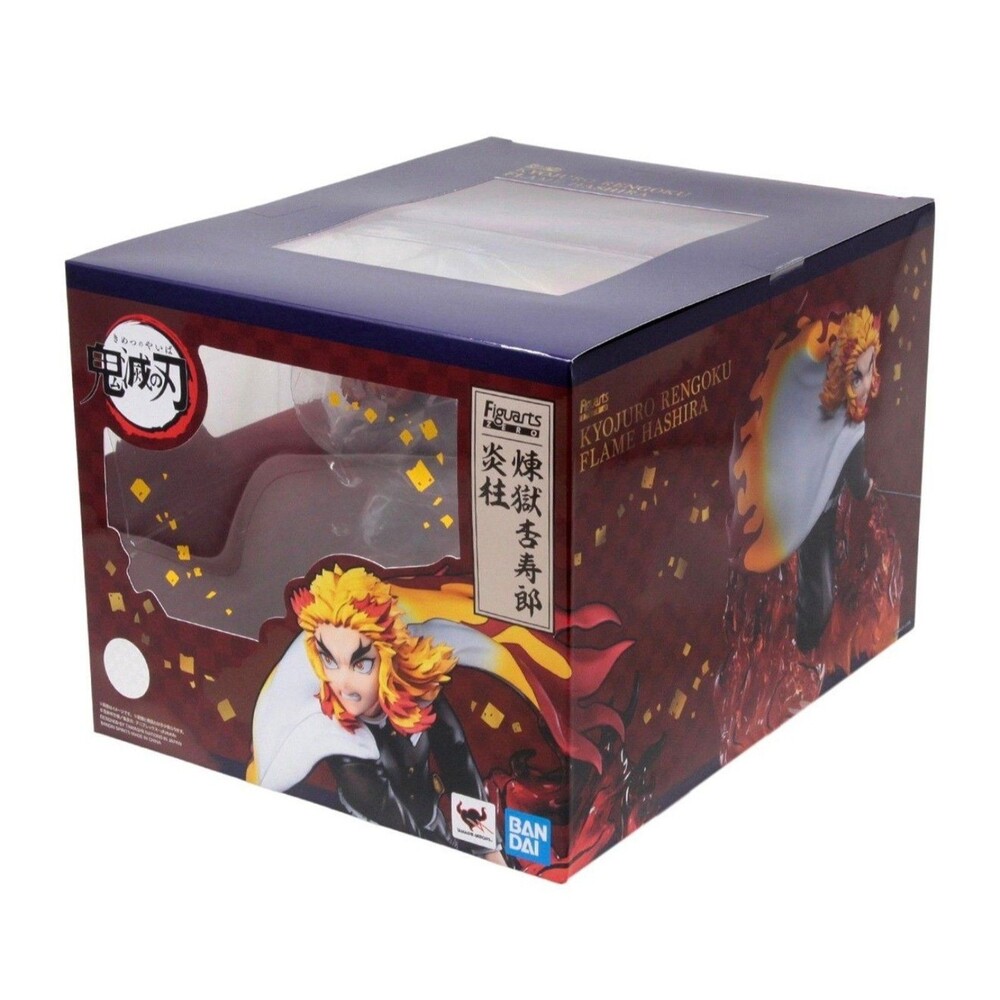 Bandai Tamashii Figuarts Zero Demon Slayer Kyojuro Rengoku Flame Hashira Figure